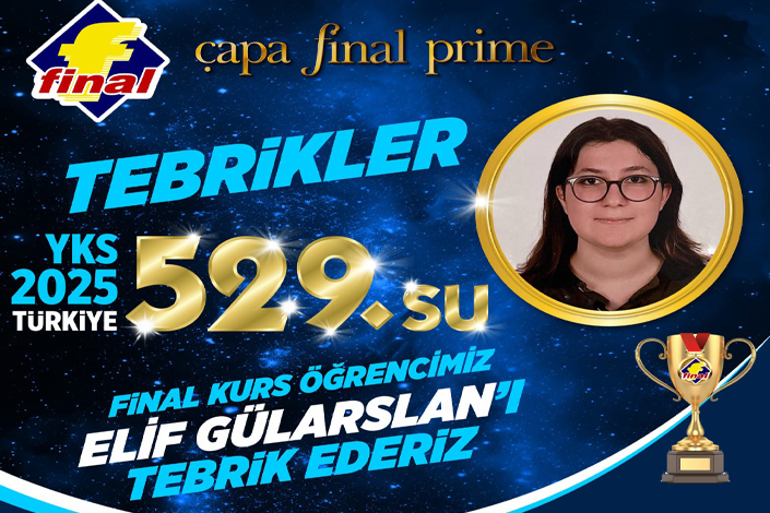 Başarı Tesadüf Değil, Doğru Eğitimin Sonucudur.